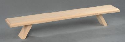 Schwibbogenbank, Buche - 580 x 90 x 90 mm