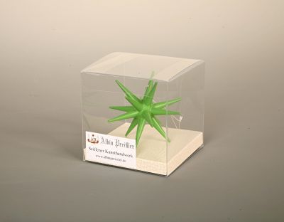 Christbaumschmuck - Weihnachtsstern, gro-gelb