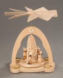 Pyramide, natur - Winterkinder