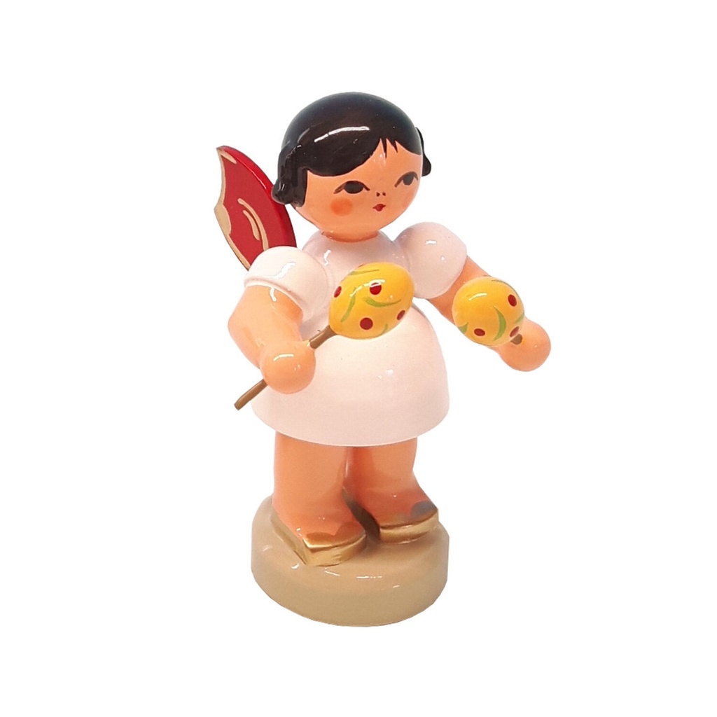 [FU 225/043/64R] Engel stehend mit Maracas, rote Flügel