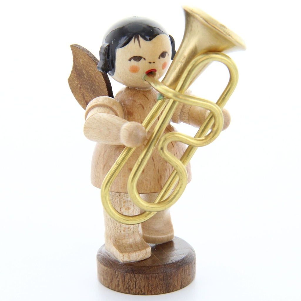 Engel stehend mit Tuba, natur