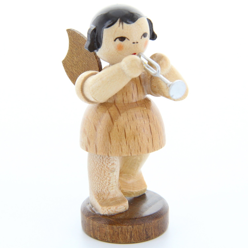 [FU 225/043/53N] Engel stehend mit Piccolotrompete, natur
