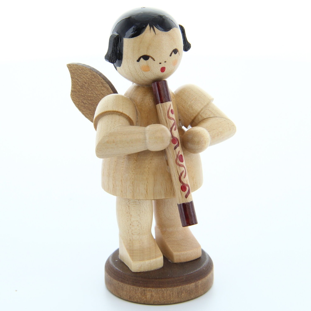 [FU 225/250/41N] Engel stehend groß mit Didgeridoo, natur