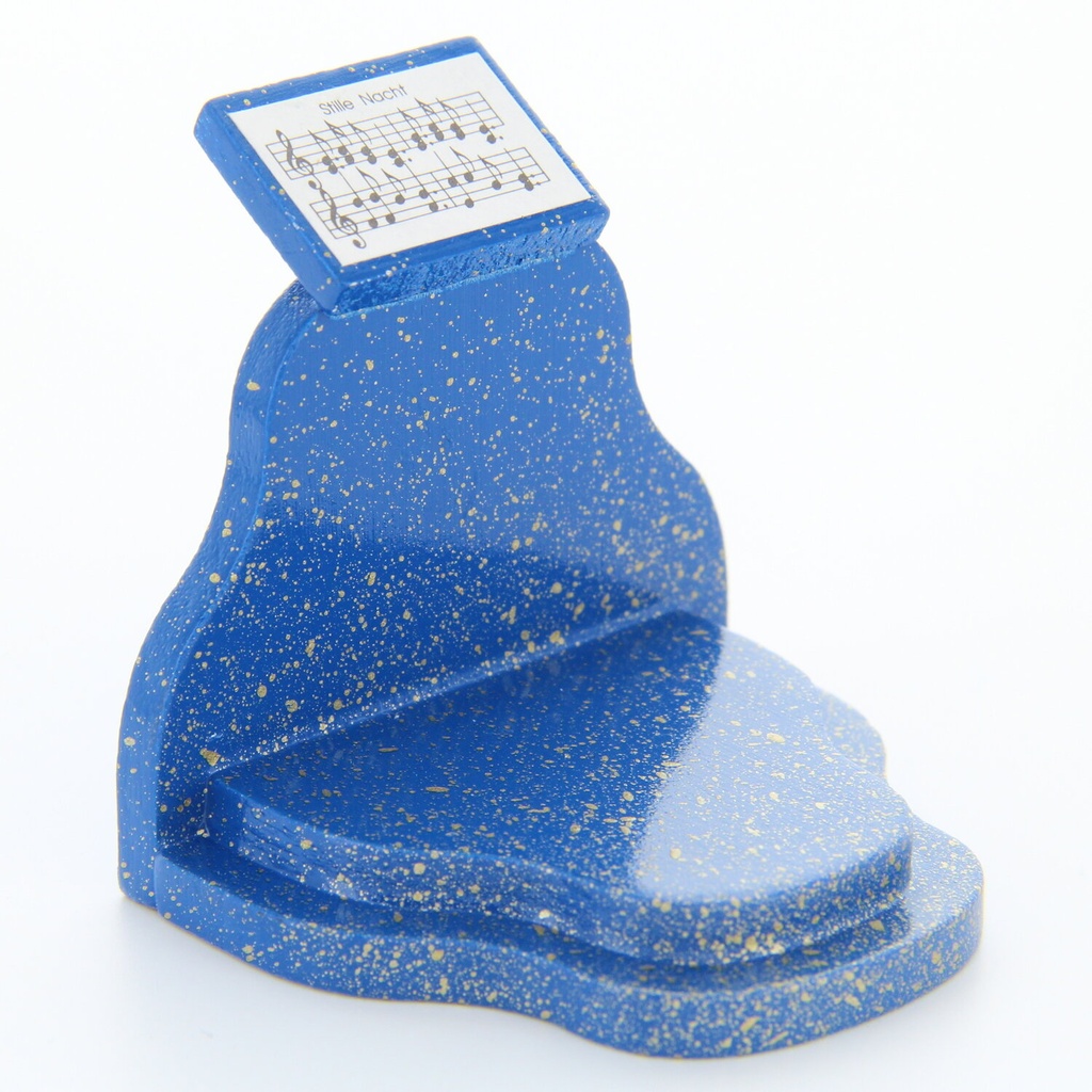 [FU 226/055/10BG] Notenpult "Stille Nacht" passend zu Stecksystem, blau/gold