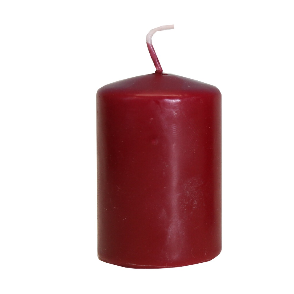 Kerze für Tischadventskranz rot