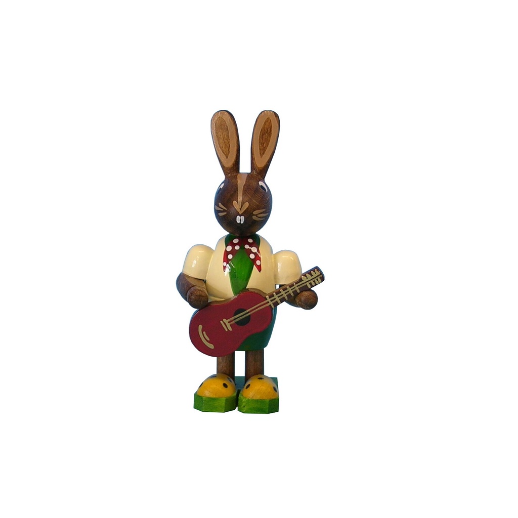 Osterhasenjunge mit Gitarre