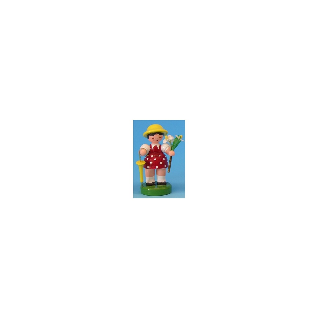 Blumenmädchen rot/gelb