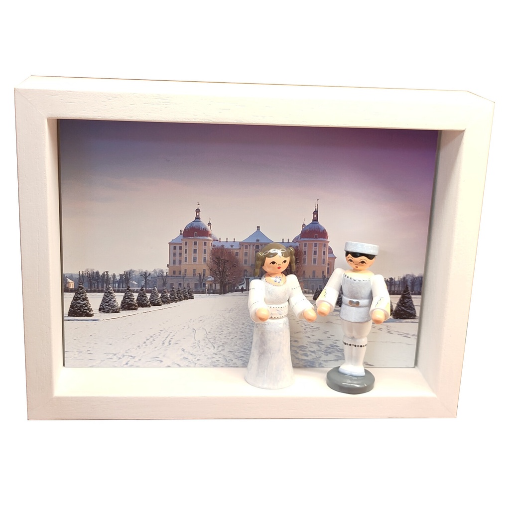 [FU 232/139/90] Dekorahmen Schloss Moritzburg "Aschenbrödel"