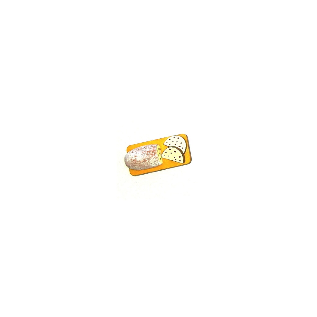 [FU 111-514] Stollenbrett bemalt, Länge 23 mm