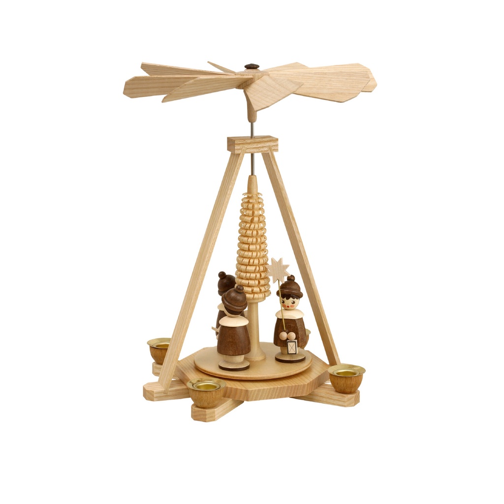 Pyramide mit Kurrende natur