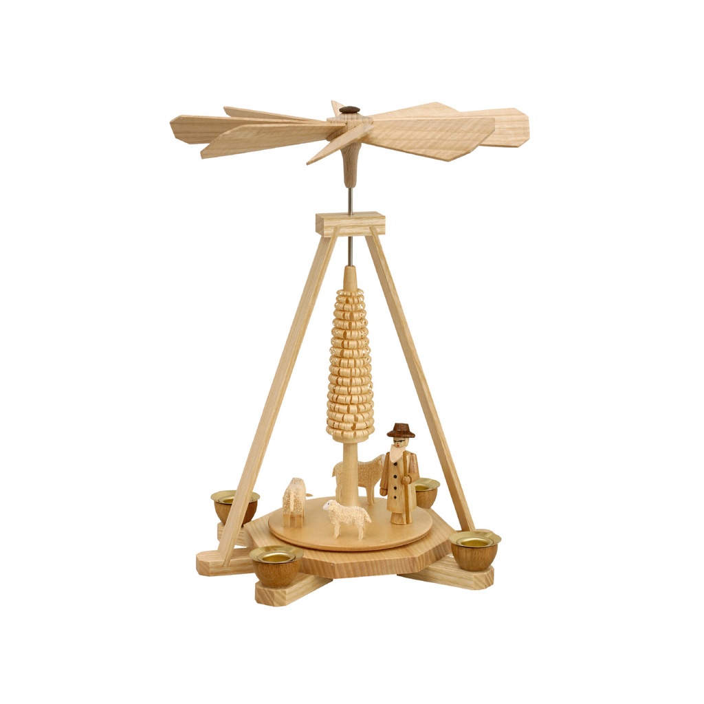 Pyramide mit Schäferei natur