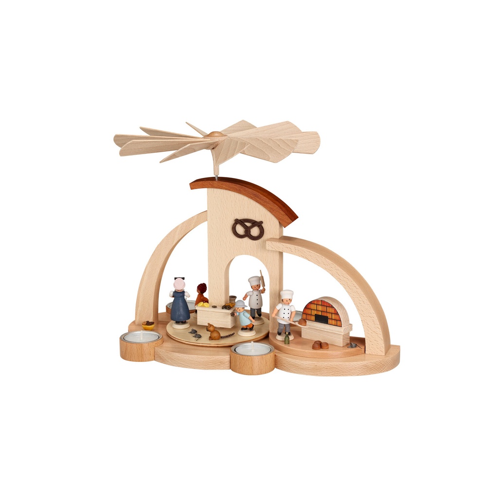 Pyramide mit Bäckerei