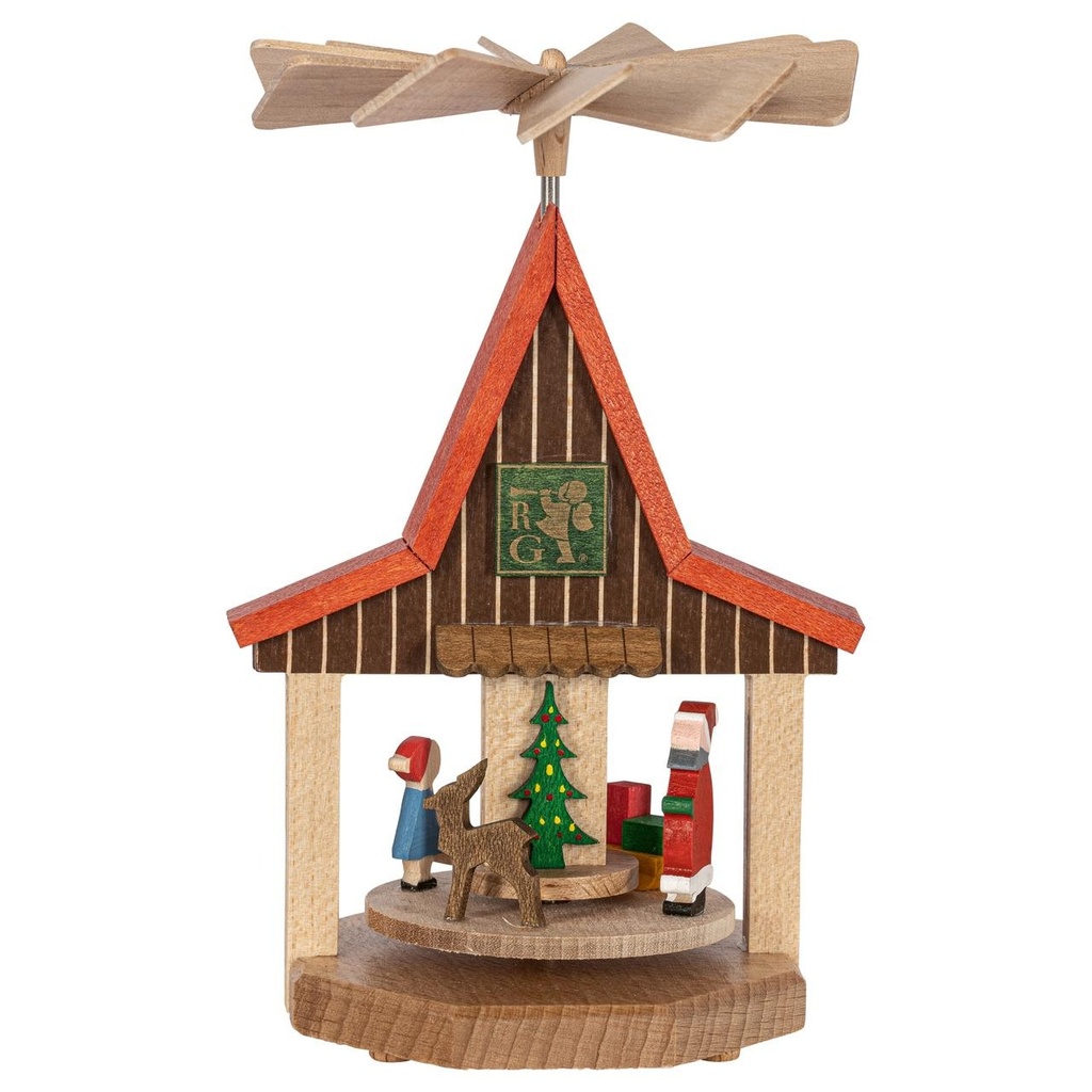 Wärmespiel Haus Weihnachtsmann