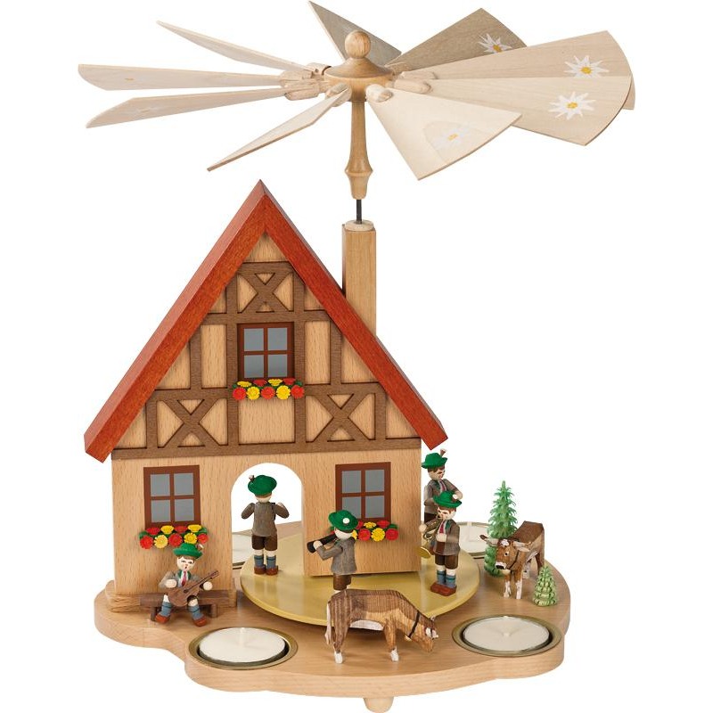 Tischpyramide Haus Bayern