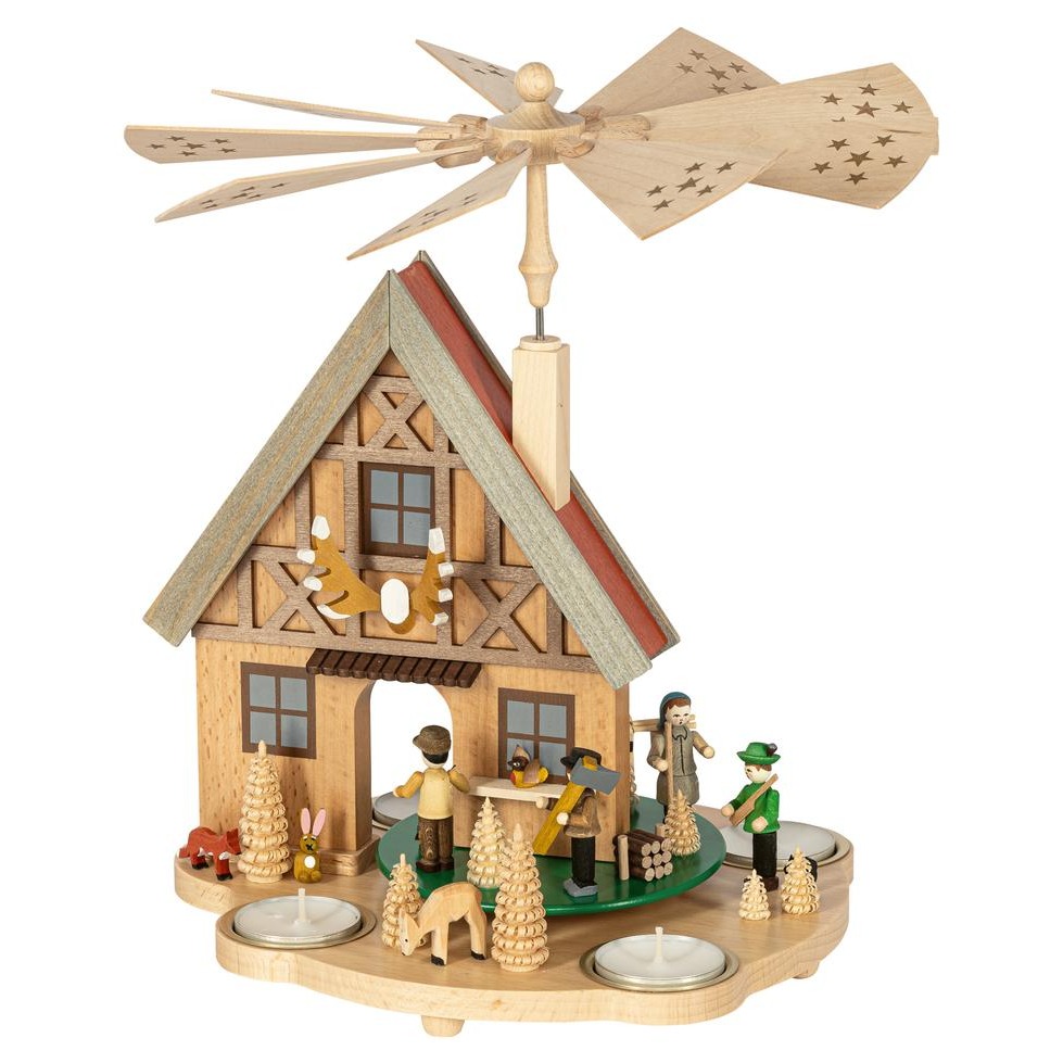 Tischpyramide Haus Forsthaus