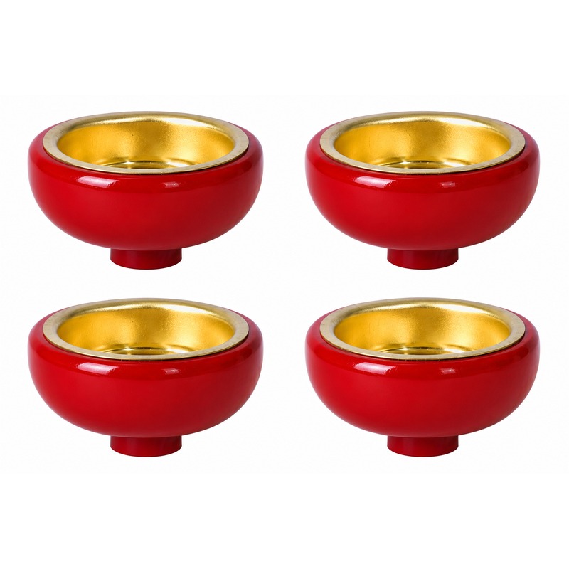 Teelichtadapter für 20 mm Tülleneinsätze rot