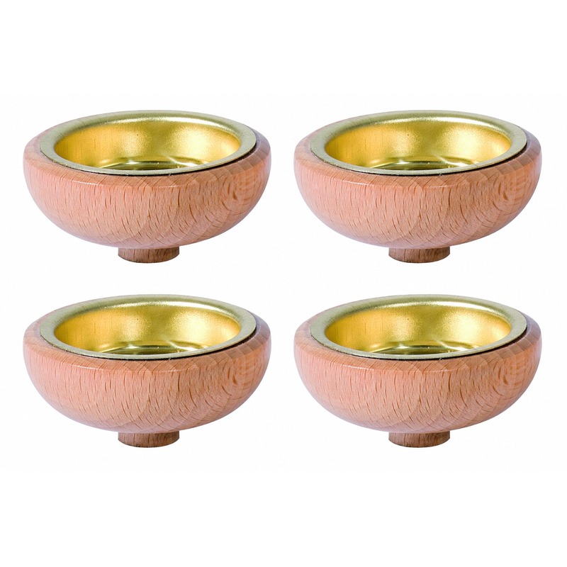 Teelichtadapter für 20 mm Tülleneinsätze natur