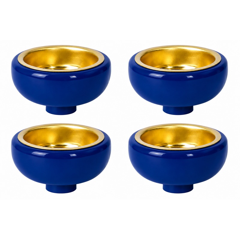Teelichtadapter für 14 mm Tülleneinsätze blau