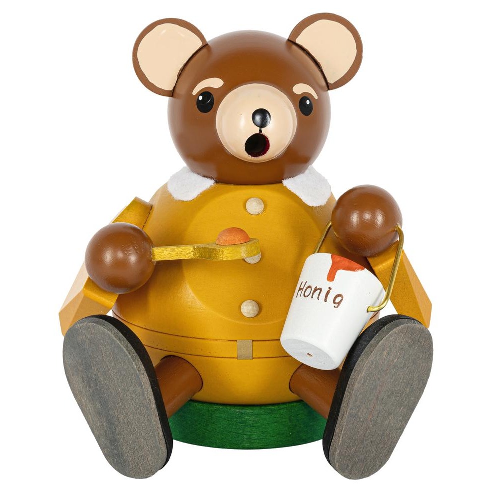 Rauchfigur Bär sitzend