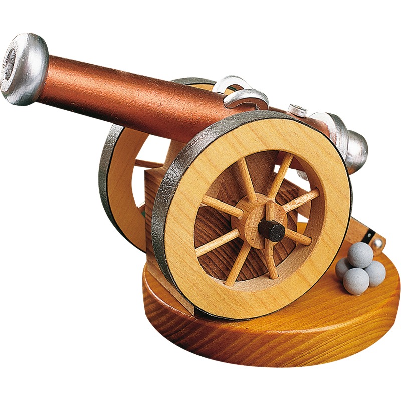 [RG 37071] Histor. Kanone, für Räucherkerzen