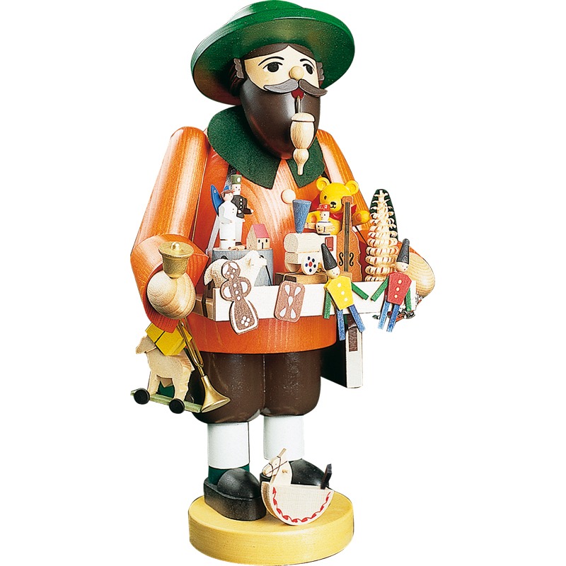 [RG 39001] Räuchermann Spielzeughändler - 36 cm