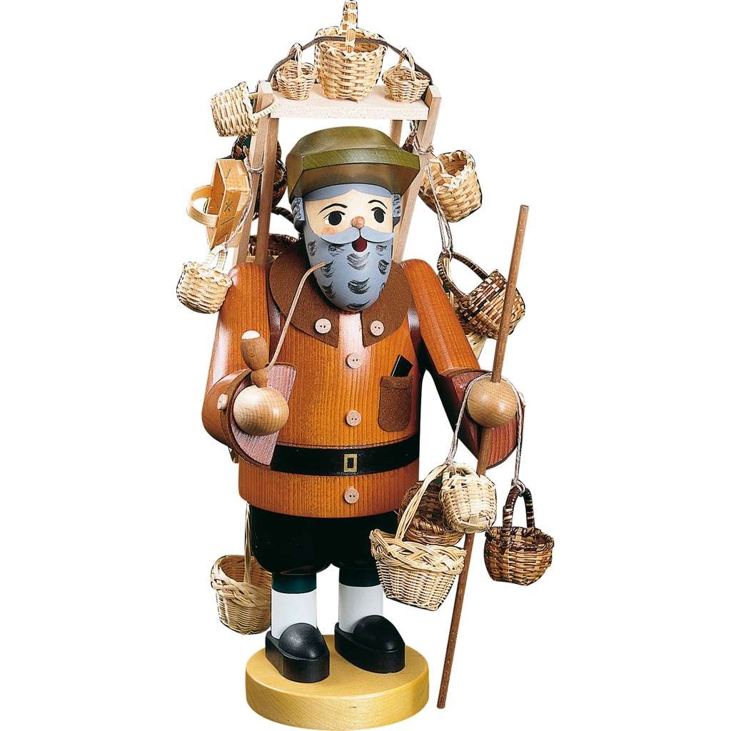 Räuchermann Korbhändler - 41 cm