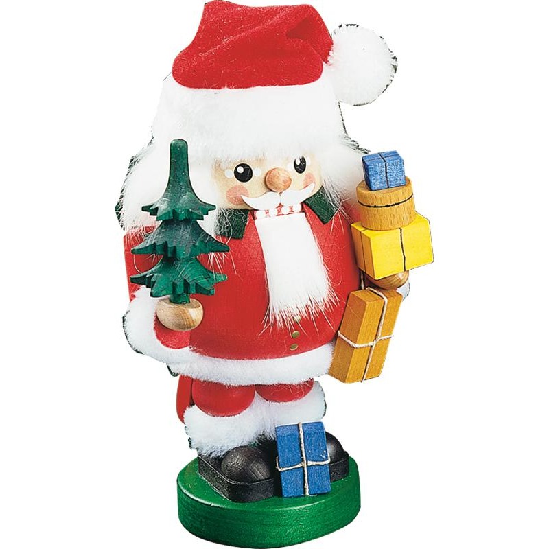 Nußknacker Santa mit Paketen