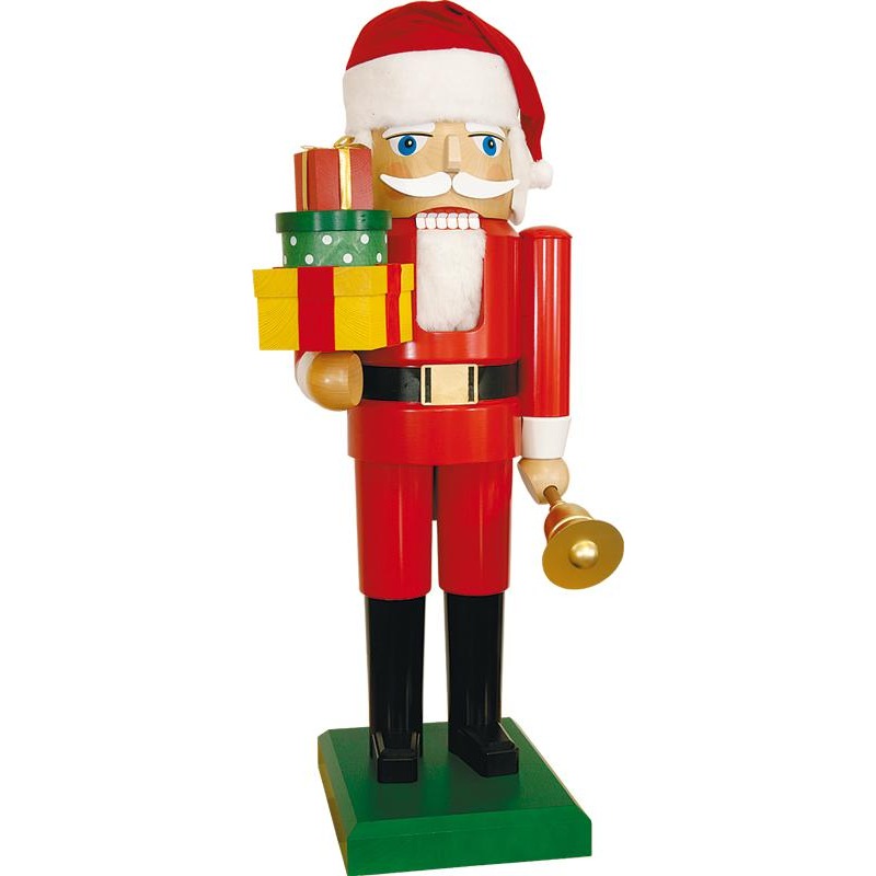 Nußknacker Santa mit Geschenken