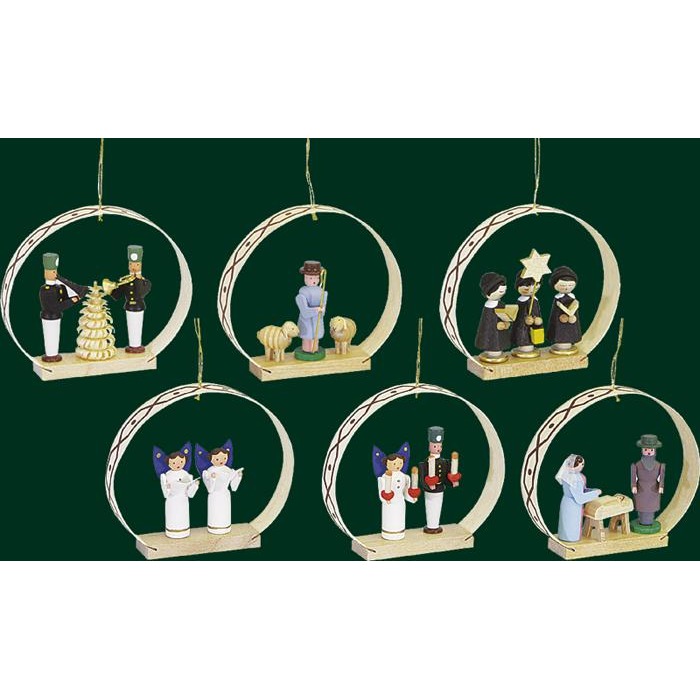 Baumbehang Seiffener Weihnacht 6-teilig