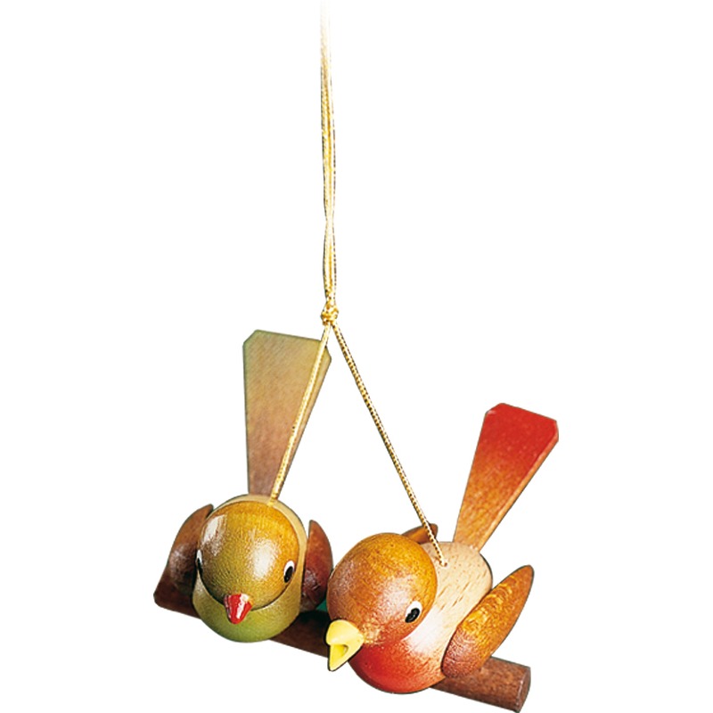 Baumbehang Vogelpaar