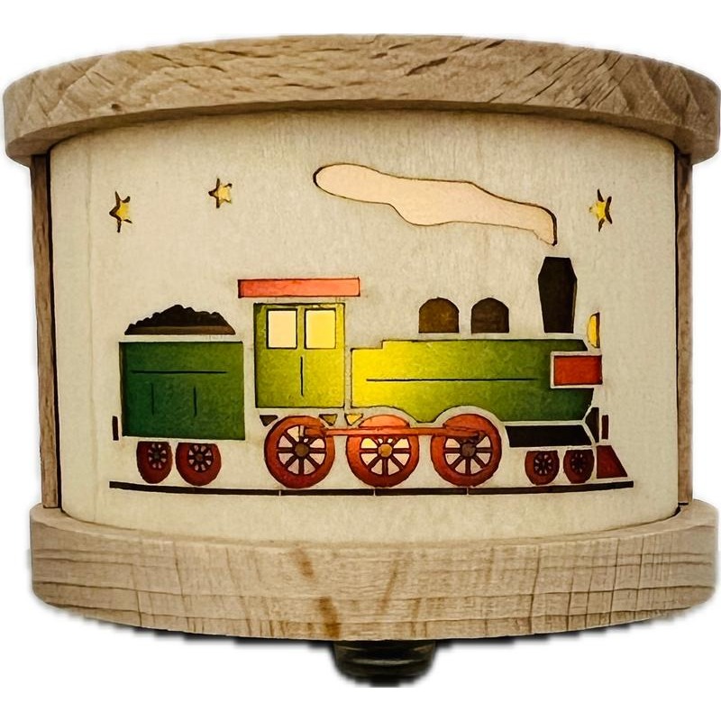 Teelichtlaterne Eisenbahn