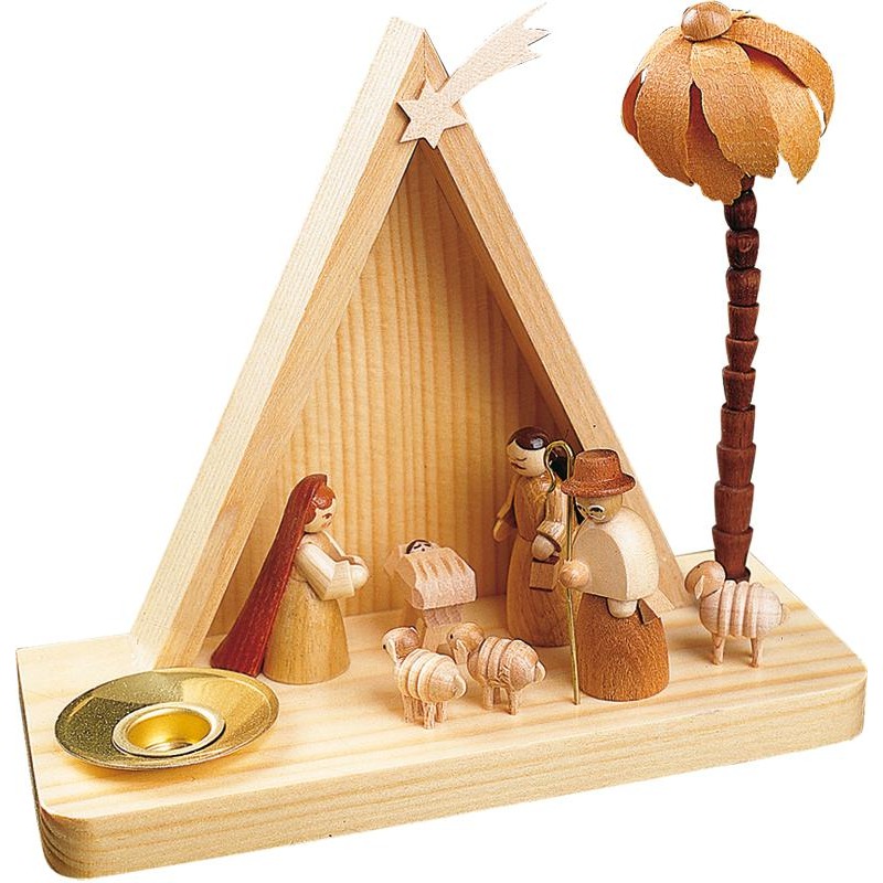 Krippe Christi Geburt - 13 cm