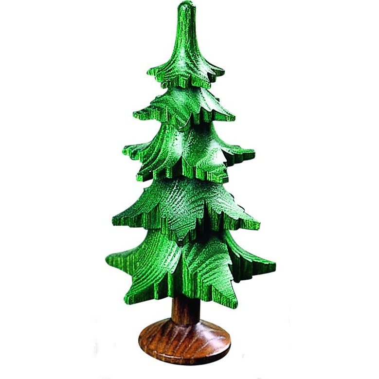 Baum, 5 Kränze mit Stamm und Fuß