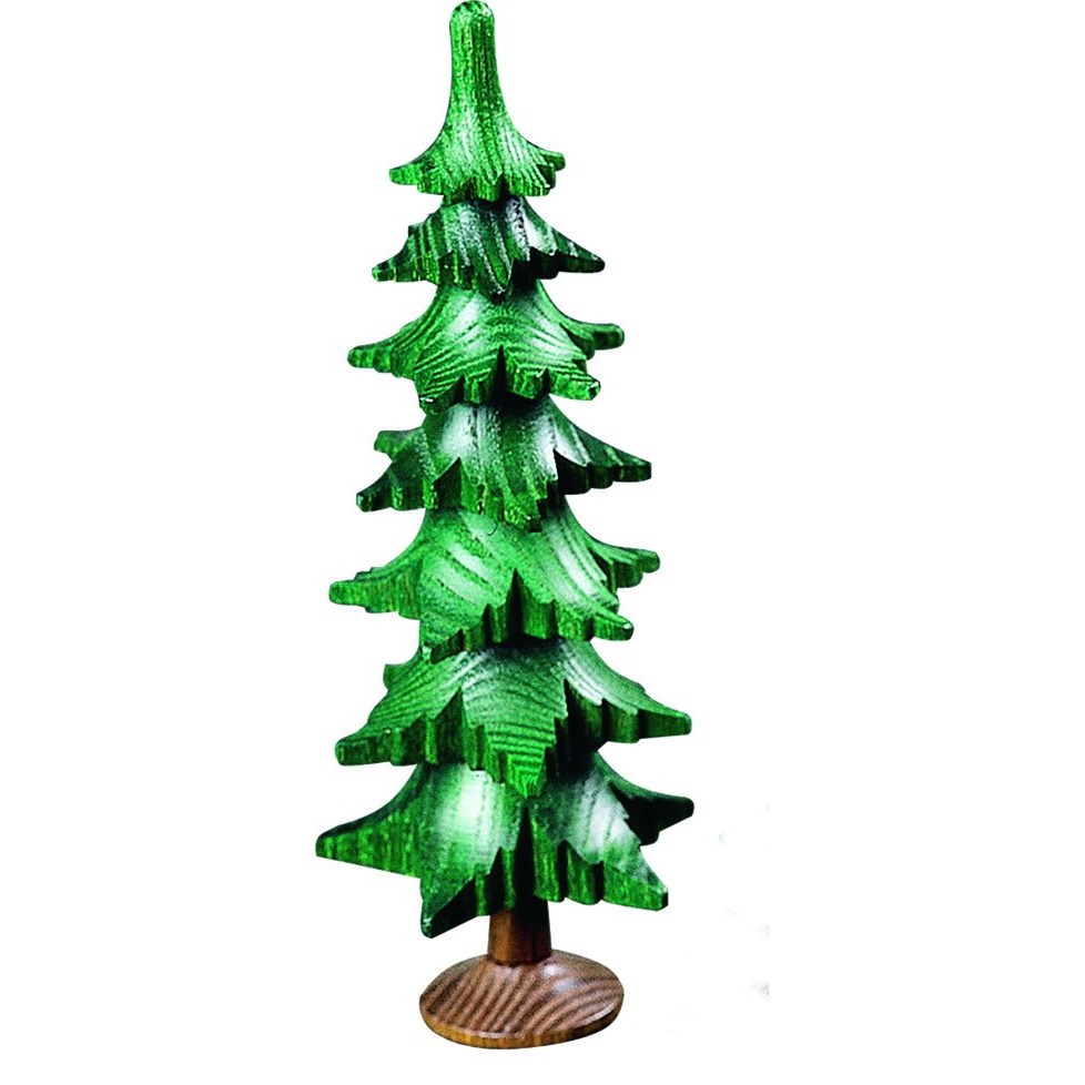 [RG 27117] Baum, 7 Kränze mit Stamm und Fuß