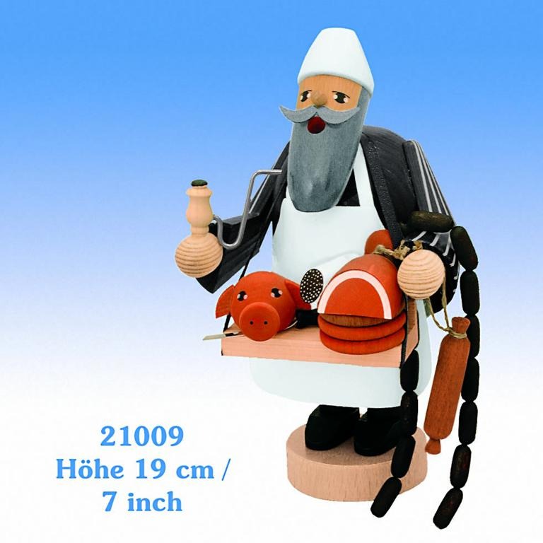 Räuchermann Fleischverkäufer