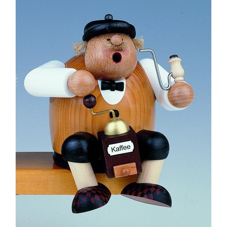 Räuchermann Kantenhocker Kaffeesachse L