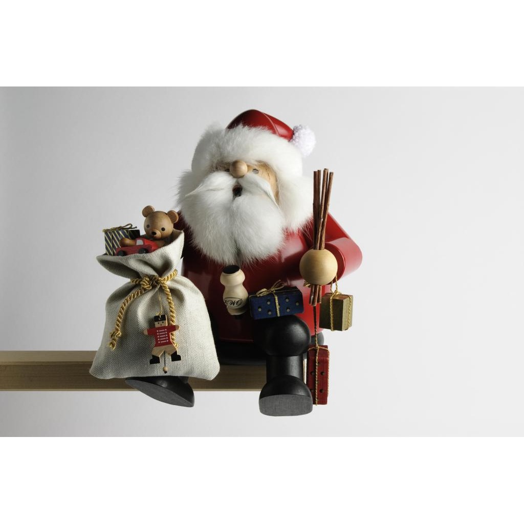 Räuchermann Kantenhocker Weihnachtsmann L