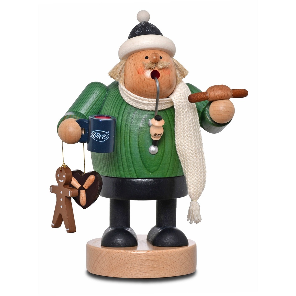 Räuchermann Weihnachtsmarktbesucher