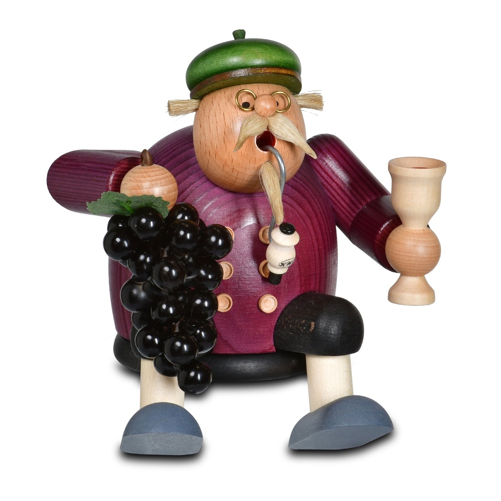 Räuchermann Kantenhocker Winzer (passend für Fass 81885)