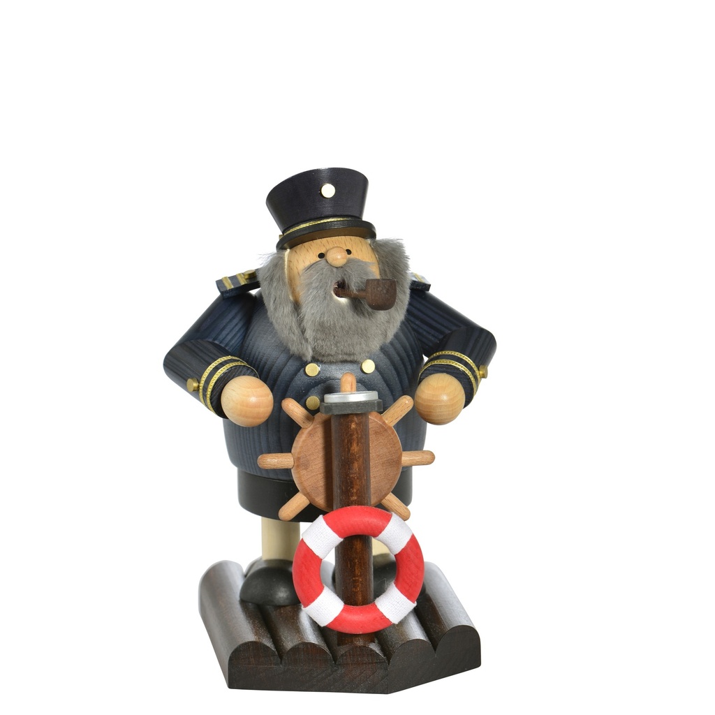 Räuchermann Kapitän - 20 cm