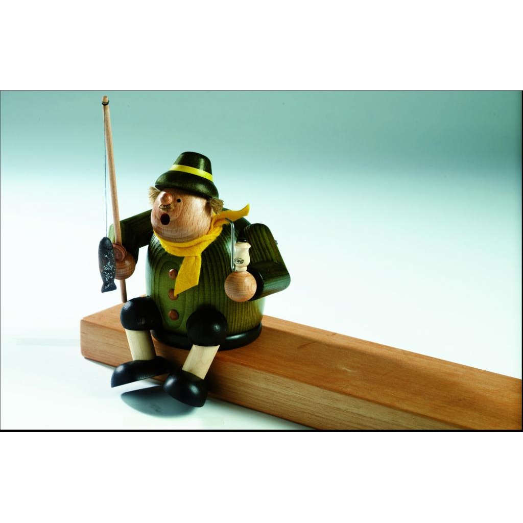 Räuchermann Kantenhocker Angler