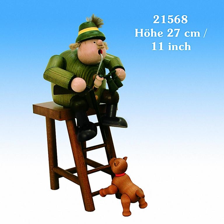 Räuchermann Jäger auf Hochsitz