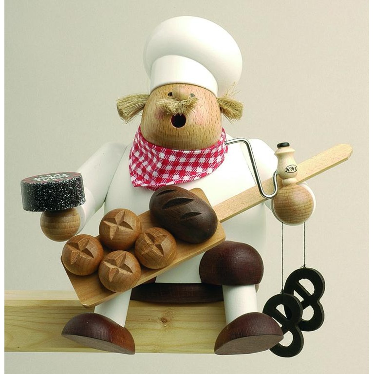 Räuchermann Kantenhocker Bäcker