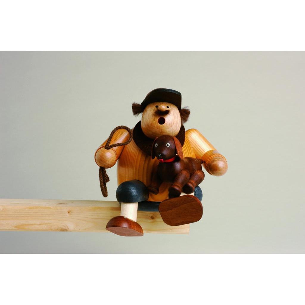 Räuchermann Kantenhocker Hundefreund