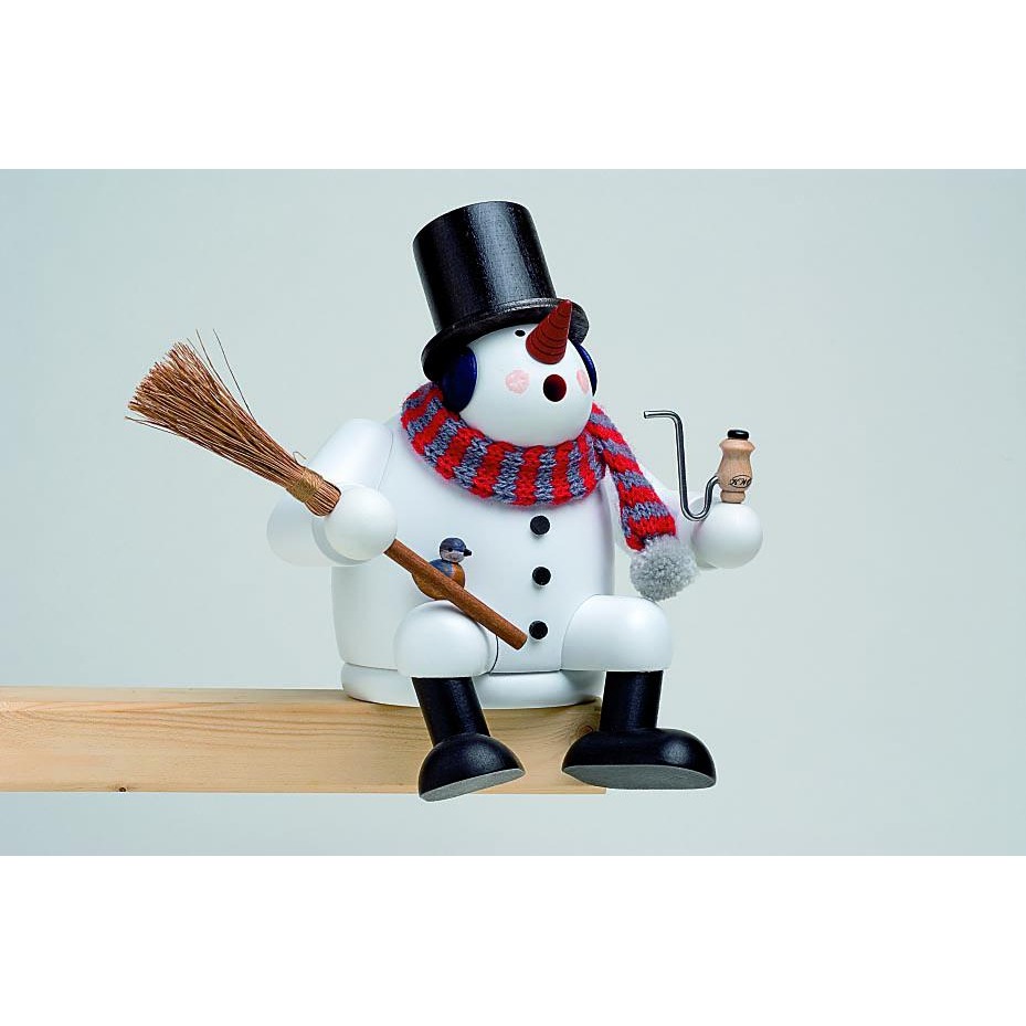 Räuchermann Kantenhocker Schneemann