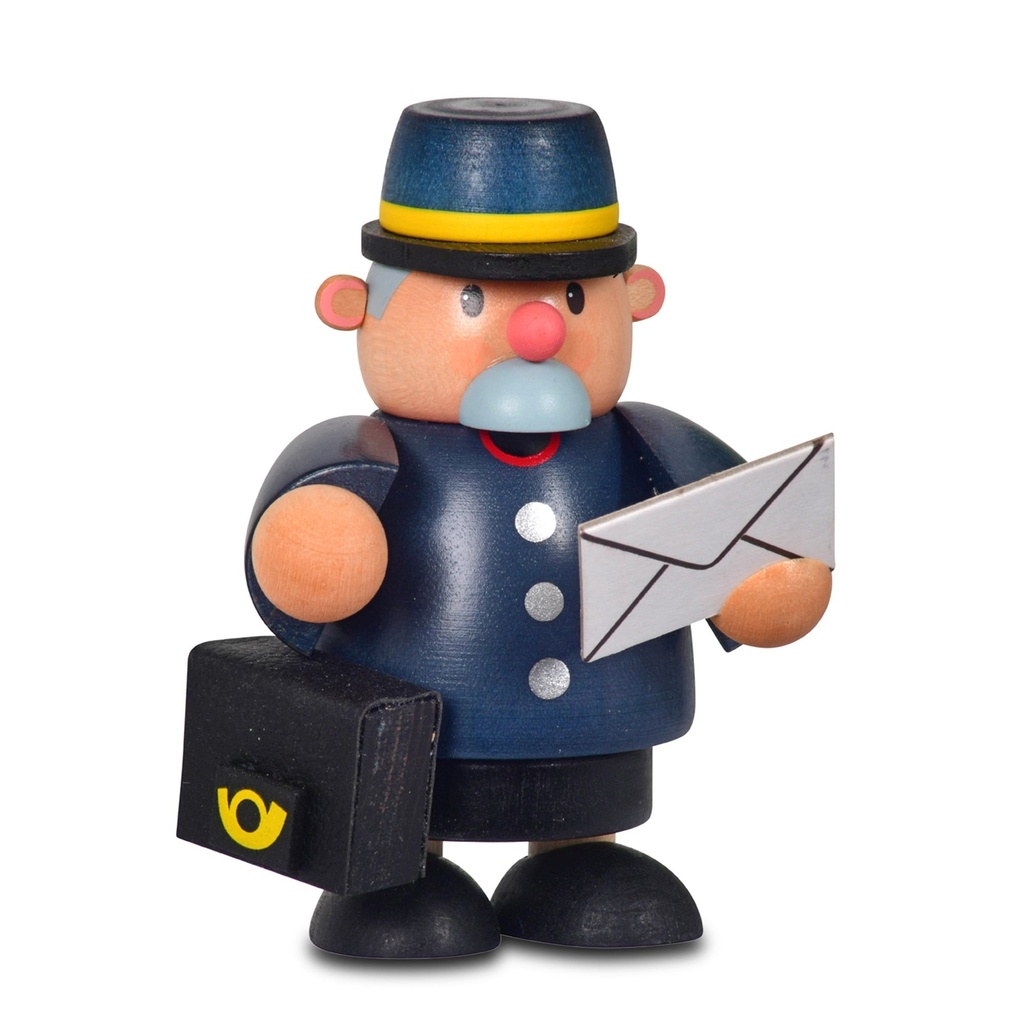 Räuchermann Postbote, mini