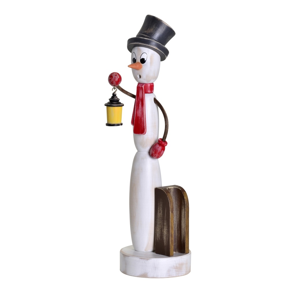 [KWO 26003] Räuchermann Schneemann - 40 cm