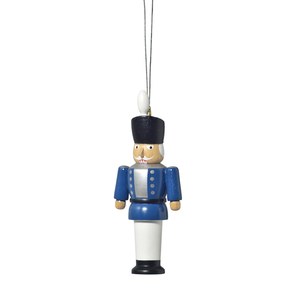 Baumbehang Nussknacker blau