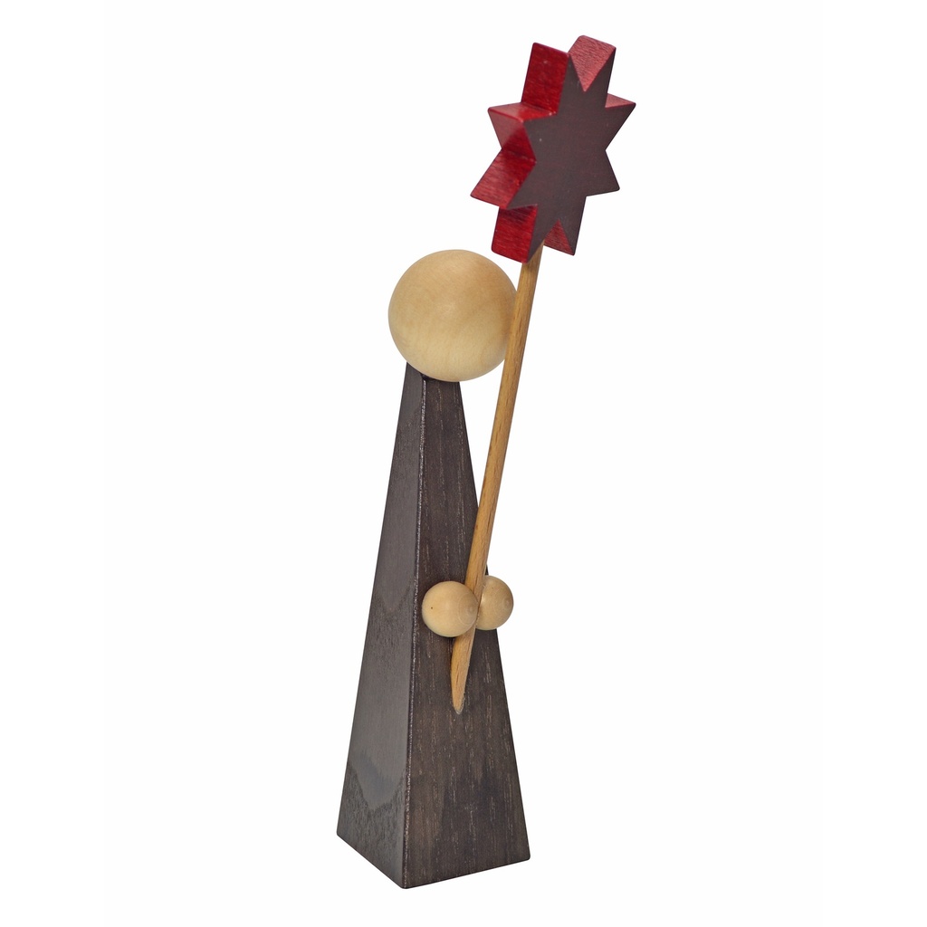 Kurrendefigur mit Stern - 15 cm