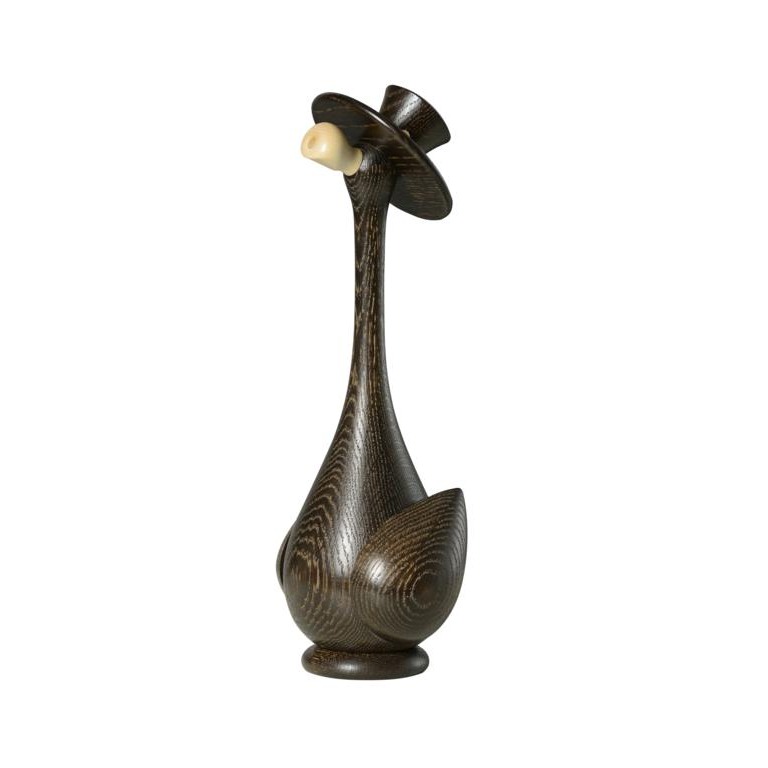 Ente "Gustav" Eiche, Farbton Mooreiche, klein